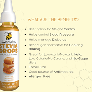 Caramel Stevia Flavor (2 fl oz - 60ml)