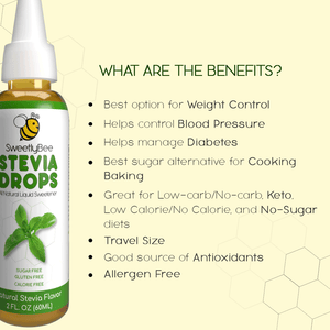 Natural Stevia Flavor (2 fl oz - 60ml) - Pack of 3